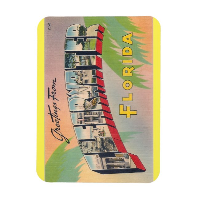 Florida, Clearwater Magnet (Vertical)