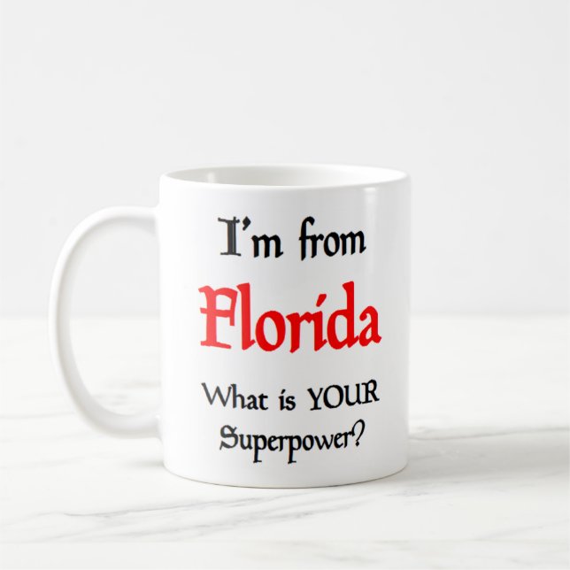 florida coffee mug (Left)
