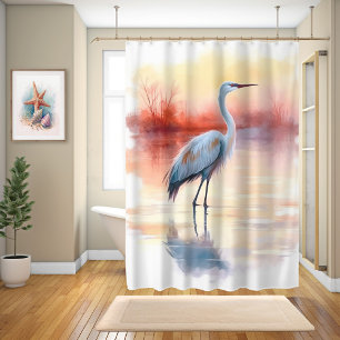 Florida Crane Watercolor