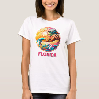 Florida Dreams: Coastal Serenity T-Shirt