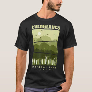Florida Everglades National Park Souvenir Hiking C T-Shirt