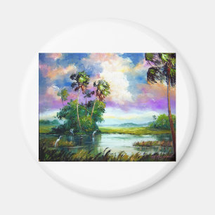 Florida Everglades Wind Magnet