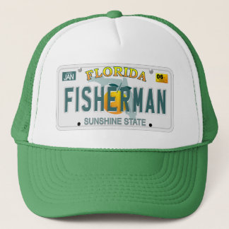 Florida Fisherman plaque casquette