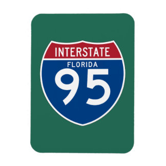 Florida FL I-95 Interstate Highway Shield - Magnet