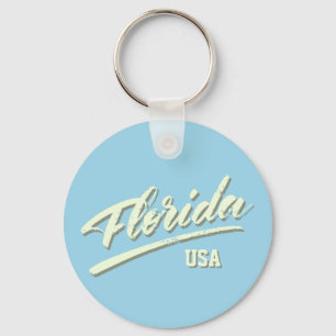 Florida FL Sunshine State Keychain