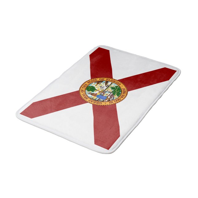 Florida flag bath mat (Angled)