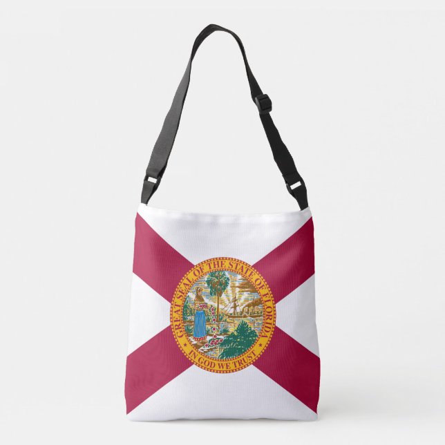 Florida flag crossbody bag (Back)