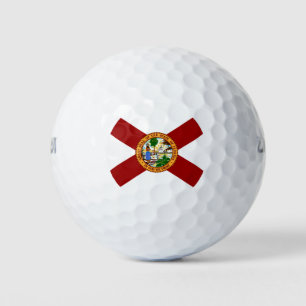 Florida flag golf balls