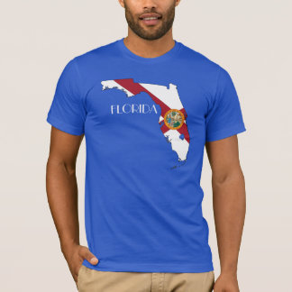 Florida Flag-Map Shirt