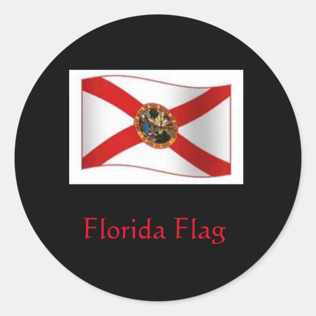 Florida Flag Sticker (Front)