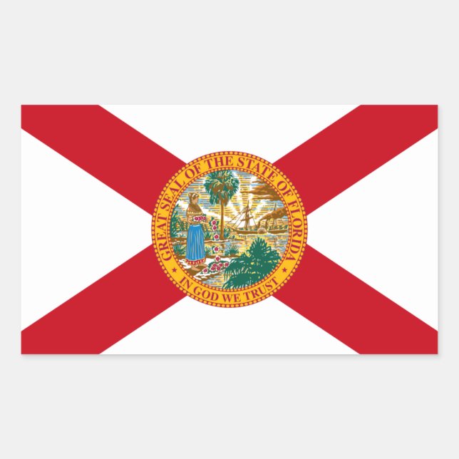 Florida Flag Sticker (Front)