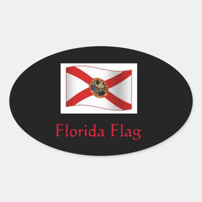 Florida Flag Sticker (Front)
