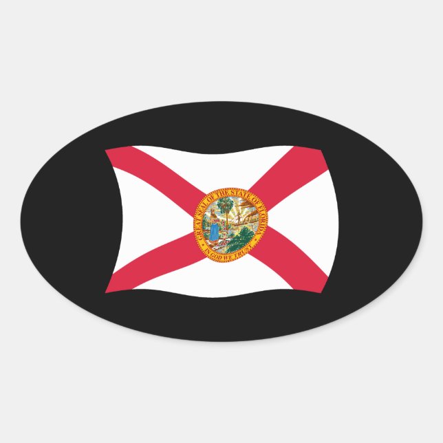 Florida Flag Sticker (Front)