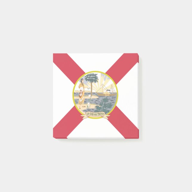 Florida Flag: The Sunshine State of Floridians Post-it Notes (Front)