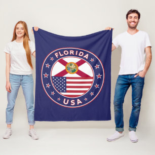 Florida Fleece Blanket