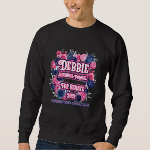 Florida Floral Debbie Mucarsel-Powell for Senate 2 Sweatshirt