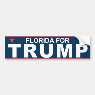 Florida for Trump 2016 Bumper Sticker