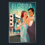 Florida Forever Fabulous Retro South Beach High Poster<br><div class="desc">Florida Forever Fabulous Retro South Beach High Fashion Travel Poster Art Deco Print 351

vintage art print,  retro gig poster,  gothic horror art,  alternative wall decor,  surrealist poster,  rock concert print,  sci fi alien art,  macabre illustration,  dark aesthetic,  pop culture poster</div>