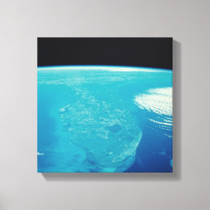 Florida from Space Canvas Print