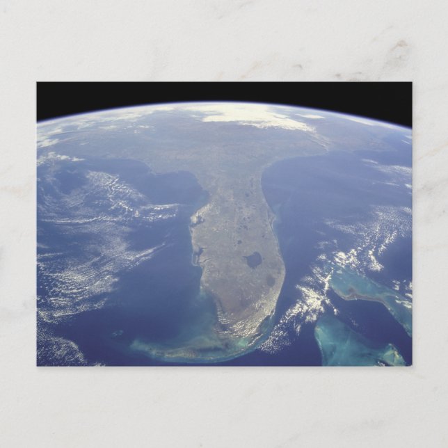 Florida from Space Postcard (Front)