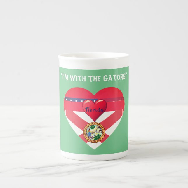 Florida  Fun Bone China Mug (Front)