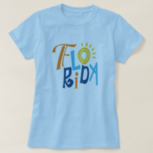 Florida fun typographic design T-Shirt