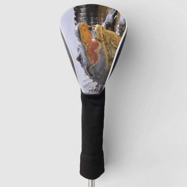 Florida Gator portrait Golf Head Cover (Front)