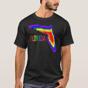 Florida Gay Say Gay Say Love Stay Proud Lgbtq T-Shirt