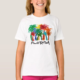 Florida girls palm tree shirt