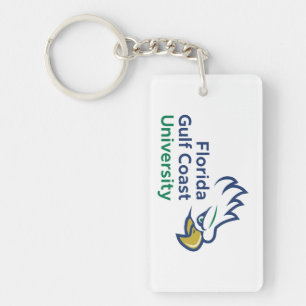 Florida Gulf Coast University FGCU Azul Eagles Keychain