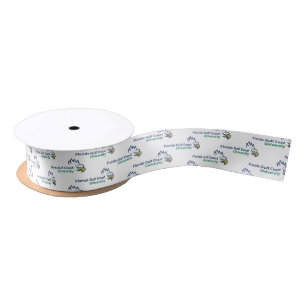Florida Gulf Coast University   FGCU Azul Eagles Satin Ribbon