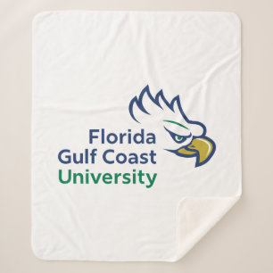 Florida Gulf Coast University FGCU Azul Eagles Sherpa Blanket