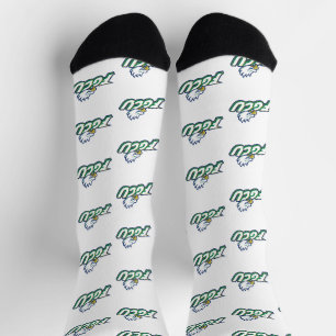 Florida Gulf Coast University FGCU Azul Eagles Socks