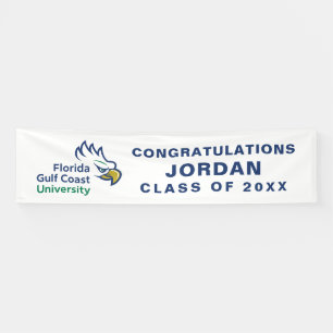 Florida Gulf Coast University Graduation Banner