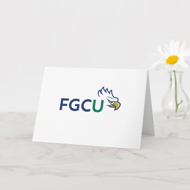 Florida Gulf Coast University Graduation Card (Small Plant)