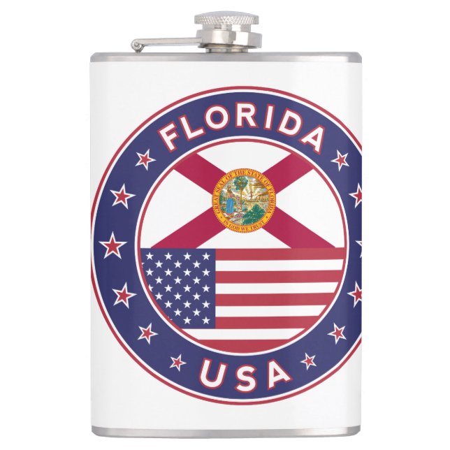 Florida Hip Flask (Front)