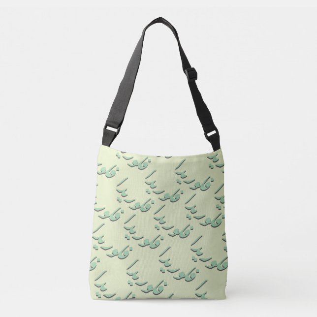 Florida in Arabic Crossbody Bag (Front)