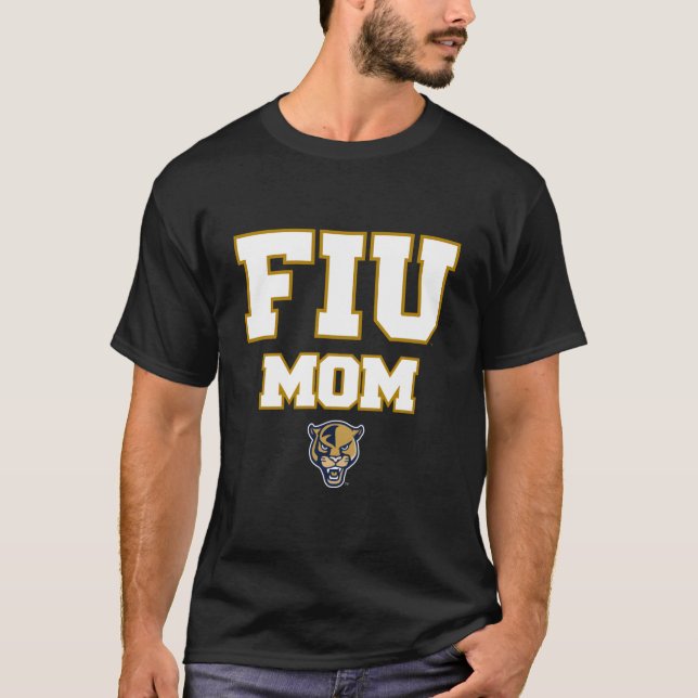 Florida International Fiu Panthers Mom T-Shirt (Front)
