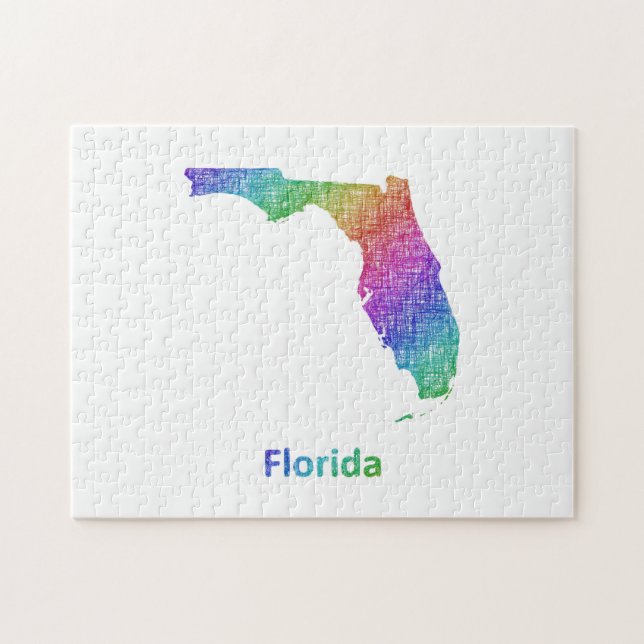 Florida Jigsaw Puzzle (Horizontal)