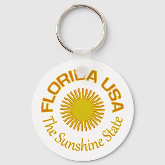 Florida key chain - choose style (Front)