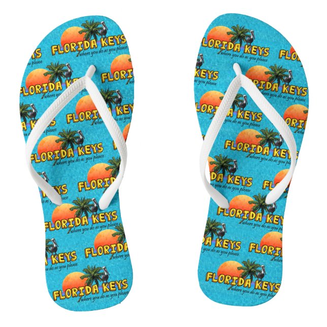 Florida Keys Flip Flops (Footbed)