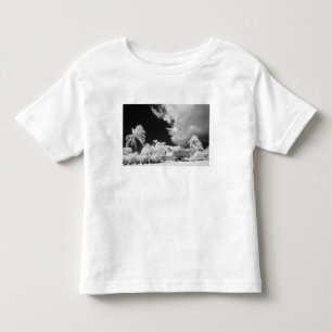 Florida Keys house and its palm trees, USA. Toddler T-shirt