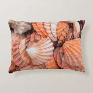 Florida Keys, Key West, seashells Decorative Pillow
