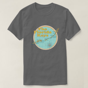 Florida Keys Map illustration T-Shirt