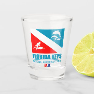 Florida Keys NMS (sq) Shot Glass