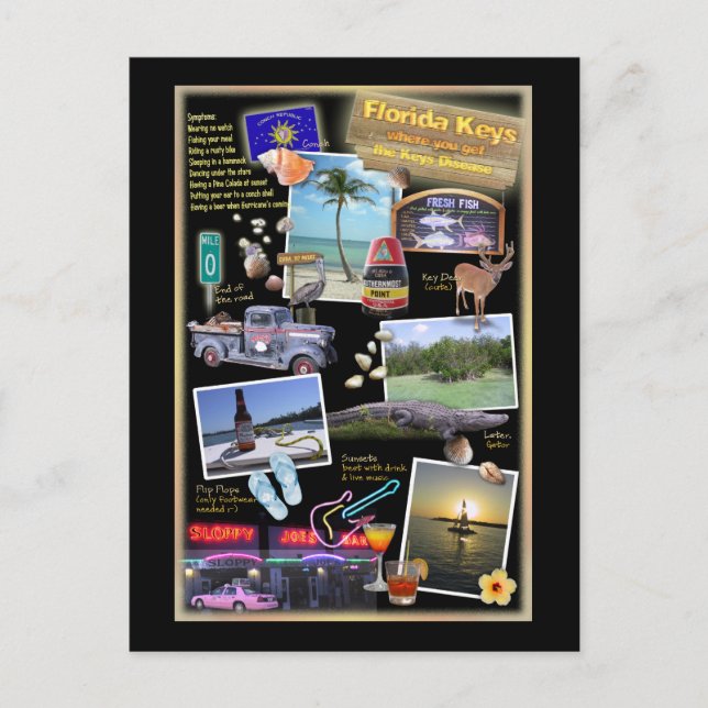 Florida Keys Postcard (Front)