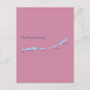Florida Keys. Postcard