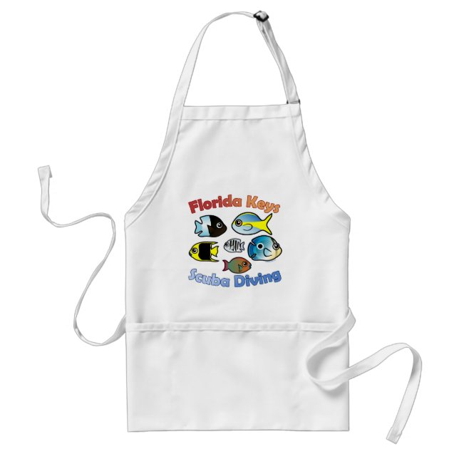 Florida Keys Scuba Diving Standard Apron (Front)