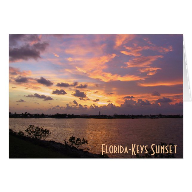 Florida-Keys Sunset (Front Horizontal)