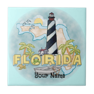 Florida Lighthouse tile